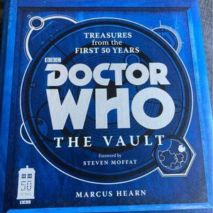 Doctor Who The Vault 50th Anniversary Coffee Table Book